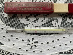 Old German mercury thermometer from Jena