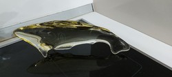 Czech glass fish art deco