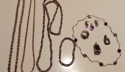 Silver jewelry package 175g