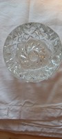 Glass ashtray with a nice pattern