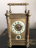 Francia utazó óra a XIX. századból