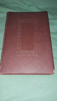 1927- 28. Beautiful leather-bound memory book with handwritten entries, drawings - little Irén Makó according to the pictures