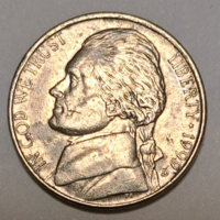 1999. D  USA 5 cent  (1305)