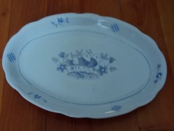 Zsolnay: hand-painted bird roasting dish, design by András Sinkó.