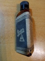 Triangular medicinal (chemical) bottle raxon