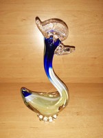 Muranoi üveg hattyú figura - 26 cm (3p)