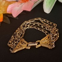 Gold-plated bracelet bracelet 2 cm