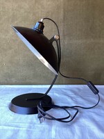 Matt black loft design table lamp.