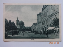 Régi postatiszta képeslap: PÉCS (Divaldy fotó)