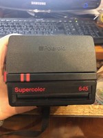 Polaroid supercolor 645 cl camera in good condition.