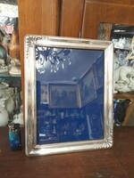 Old large silver 925 table picture frame, photo frame. 29 Cm.