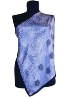 Women's silk scarf 50x50 cm. (6908)