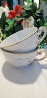 Zsolnay small flower tea cup