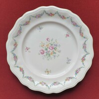 Victoria SO porcelán kistányér süteményes tányér virág mintával