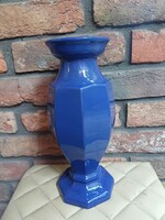 Blue porcelain vase 29 cm