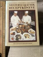 Book, recipes, recipe book of master chefs Lukács István Novák Ferenc Nagy László