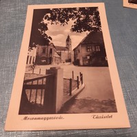 Postatiszta Mosonmagyaróvár Tér részlet ábrázoló képeslap