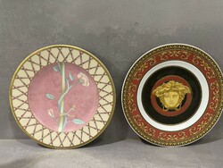 Versace and Bvlgari decorative plate, wall decoration, decoration