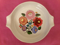 Hamutál kalocsai kézzel festett porcelán