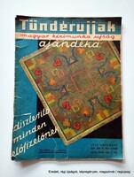 1937 november    /  Tündérujjak  /  SZÜLETÉSNAPRA :-) Eredeti, régi ÚJSÁG Ssz.:  26748