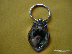 Shawn mendes heart shaped metal keychain