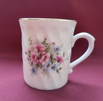 Bohemia German porcelain cup mug with flower pattern