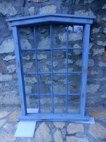 Wrought iron antique window/decorative window/false window in restored condition