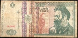 D - 131 -  Külföldi bankjegyek:  1982 Románia 500 lei