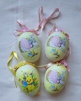 4db húsvéti tojás akasztható dekoráció dísz kellék