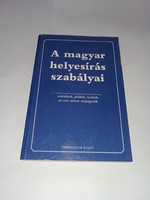 Szerk.: Farkas Andrea A magyar helyesírás szabályai (szabályok, példák, tesztek, szójegyzék)