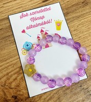 Women's Day gift bracelet for little girls - for kindergarten, school or nursery school