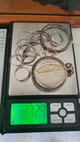 Sterling silver for sale (omega pocket watches 800, the others 925)