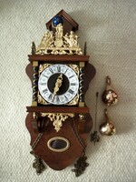 Wuba zaanse Dutch antique pendulum clock pendulum clock wall clock