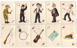 314. Szurtos Peti gyerekkártya Játékkártyagyár 1960 körül