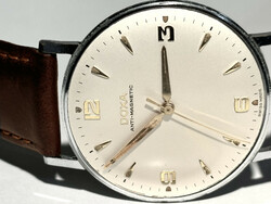 Nice dial, 1962 doxa hirsh leather strap diameter 35 mm k.N. Accurate! Near mom park! Post office too!