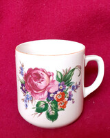 Zsolnay shield seal pink mug, cup.