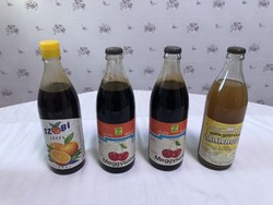 Retro fruit syrup selection