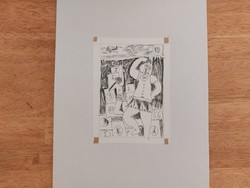 (K) drawings and graphics by Miklós Németh Csepeli