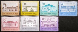 S3852-8 / 1987 castles ii.. Stamp set postal clear (cheapest version)