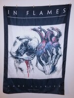 In Flames Fali dekoráció - kendő - zászló (12)