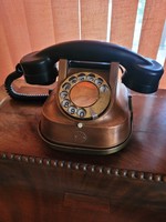 Antik Francia réz telefon