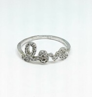 Silver stone ring (zal-ag99648)