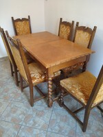 Solid wood dining set in excellent condition
