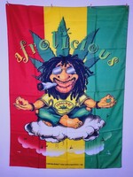 Jamaikai srác Fali dekoráció - kendő - zászló (8)