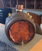 Antique coat of arms barrel