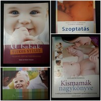 4 darab babás könyv anyukáknak apukáknak