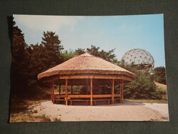 Postcard, balaton buttercup, round lookout, resting detail