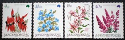 S4172-5 / 1992 flowers of continents iii. - Australia stamp line postal clerk