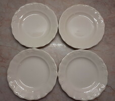 Kispest granite patterned small plates in good condition - 4 pcs diam: 19 cm