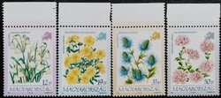 S4255-8sz / 1994 Földrészek Virágai V. - Európa bélyegsor postatiszta ívszéli